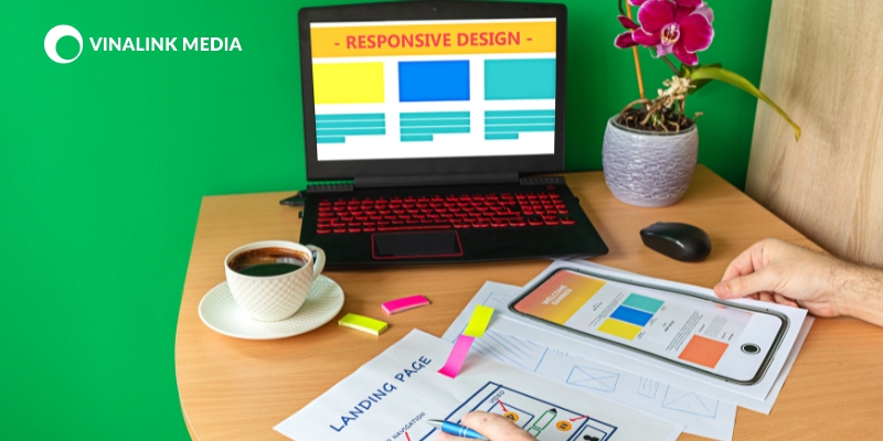 Nội dung trang đầu Landing page